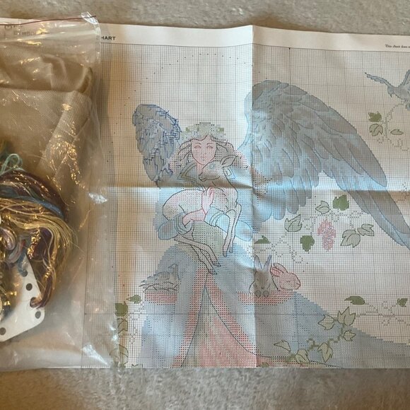 VTG Huge Lot Of Cross-Stitch Needlepoint*Open*Kits and Materials Patterns*READ - Picture 11 of 16